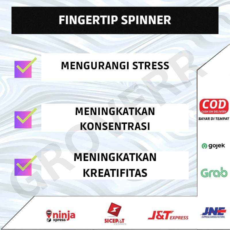 Mainan Edukasi Anak Kreatif New Finger Fingertip Spinner Gyro Fidget Robot Deformable Transformer Mechanical Chain Terbaru berubah bentuk menghilangkan stress melatih meningkatkan fokus konsentrasi