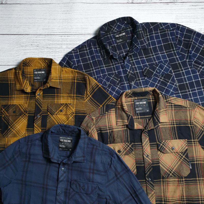 Flanel fox racing original