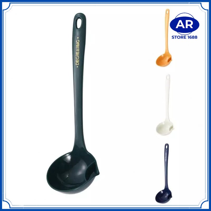 CENTONG SENDOK SUP PEMISAH LEMAK MINYAK / CENTONG KUAH SOUP SPOON OIL FILTER MAKANAN SUP-AR STORE1688