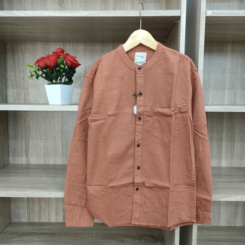 Concept Kemeja Kasual Anak Junior Tanggung Kerah Mandarin  Kemeja Koko Anak Laki Kemko Anak Pria Usi