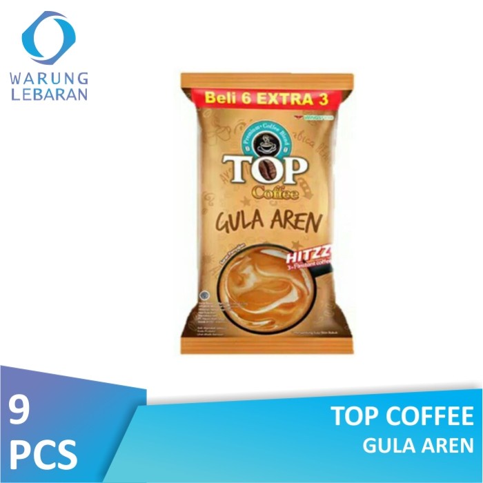 

Top Coffee Gula Aren 22gr (Isi 9 Pcs)