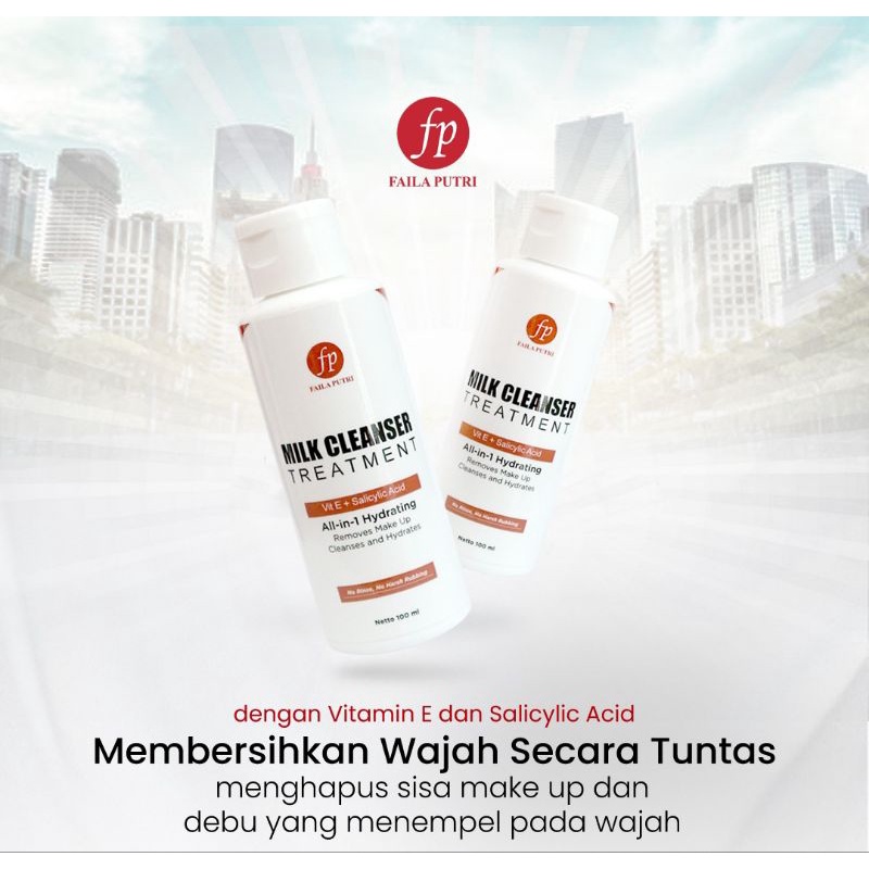 FAILA PUTRI MILK CLEANSER WITH VIT E/ PEMBERSIH WAJAH FP