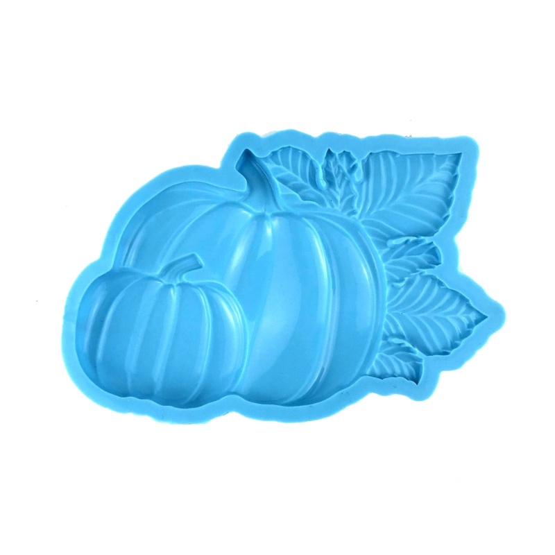 Siy Cetakan Resin Bentuk Labu 3D Bahan Silikon Untuk Dekorasi Dinding