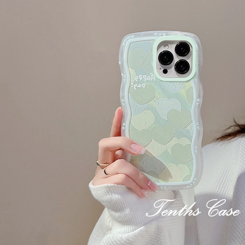 IPhone 14 13 12 11 Pro Max X XR Xs Max 8 7 6 6s Plus SE 2020Soft Case Transparan Motif Hati Untuk