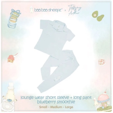 Baa Baa Sheepz x Tiffany Kids Short Sleeve Shirt + Long Pant Chef BaaBaa