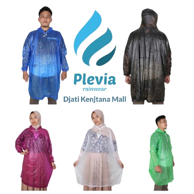 Raincoat Camping Outbond OutingClass Hiking Jas Hujan Ponco Lengan Elephant Brand