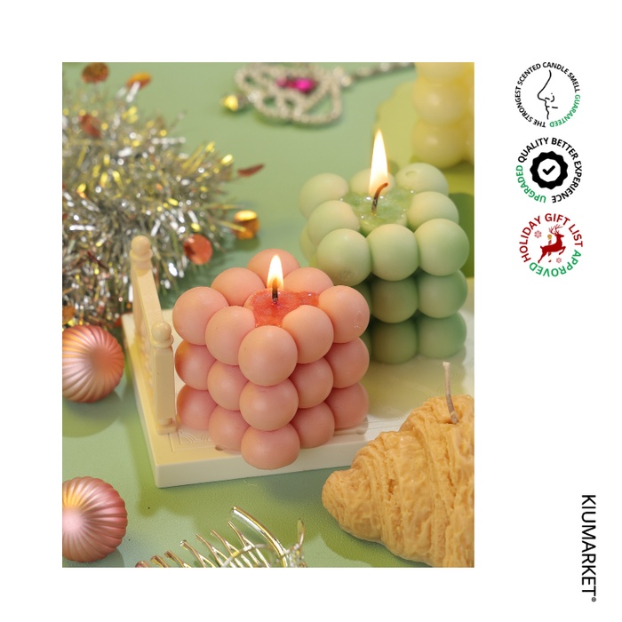 Kiumarket - Scented Decorative Candle Lilin Aromaterapi Dekorasi Souvenir Hadiah