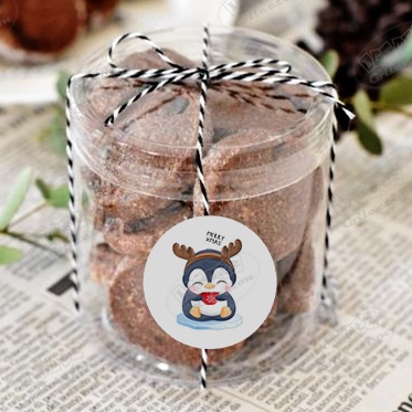 

Stiker Natal Hampers Natal Kue Kering Toples Kado Natal
