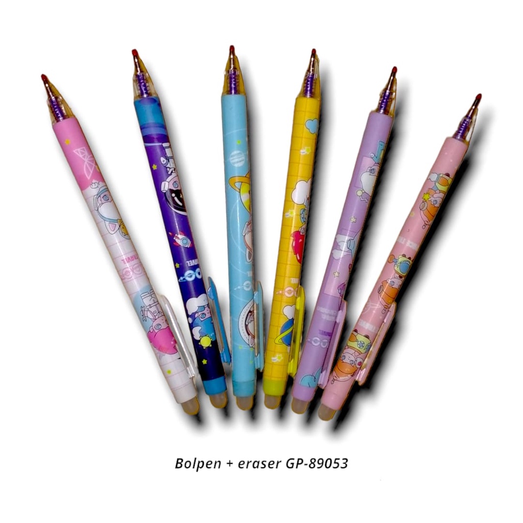 

PULPEN PEN GEL HAPUS ERASEABLE CETREK 0.5 MM TINTA HITAM BIRU