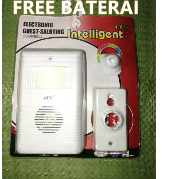 Bel pintu rumah sensor gerak bell alarm tamu welcome ATN