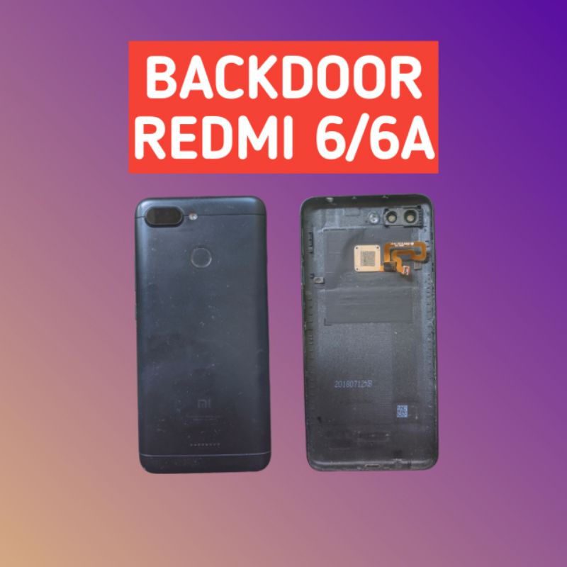 BACKDOOR REDMI 6/6A