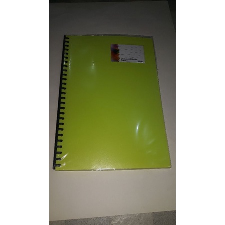 

DOCUMENT HOLDER /DOCUMENT KK/DOCUMENT KERTAS FOTO COPY/(20 poket/lembarplastik)i
