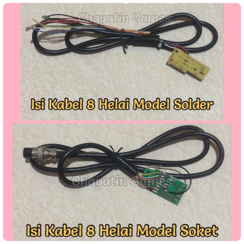 Kabel Gagang Blower Type 858 / 868 / 878 / 899 &amp; Lain Sejenisnya Yang Isi 8 Kabel