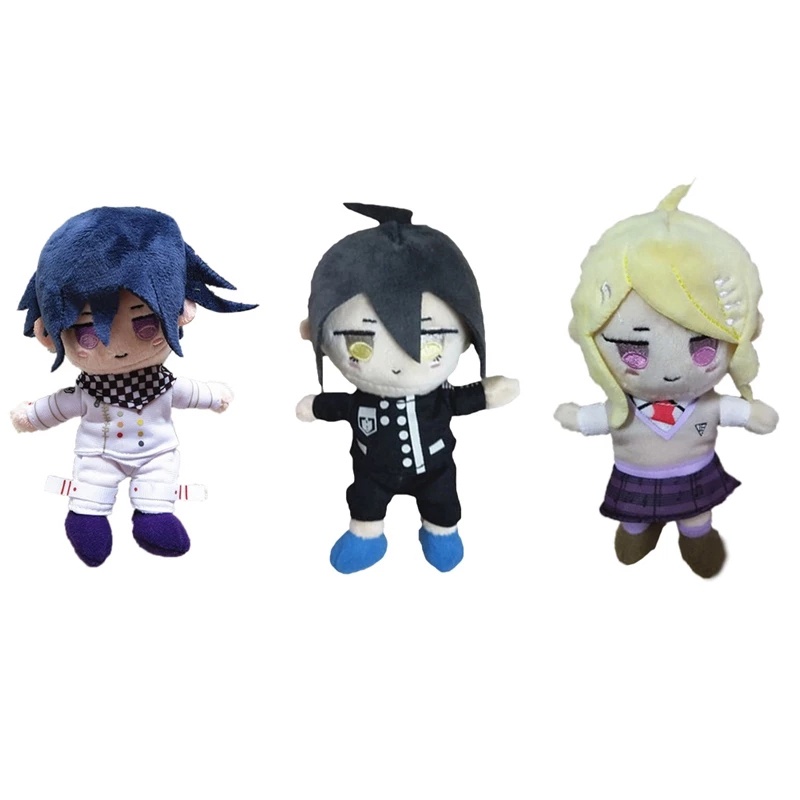 V3 Danganronpa Anime Dangan Ronpa Oma Kokichi Mainan Mewah Boneka Gantungan Kunci Liontin