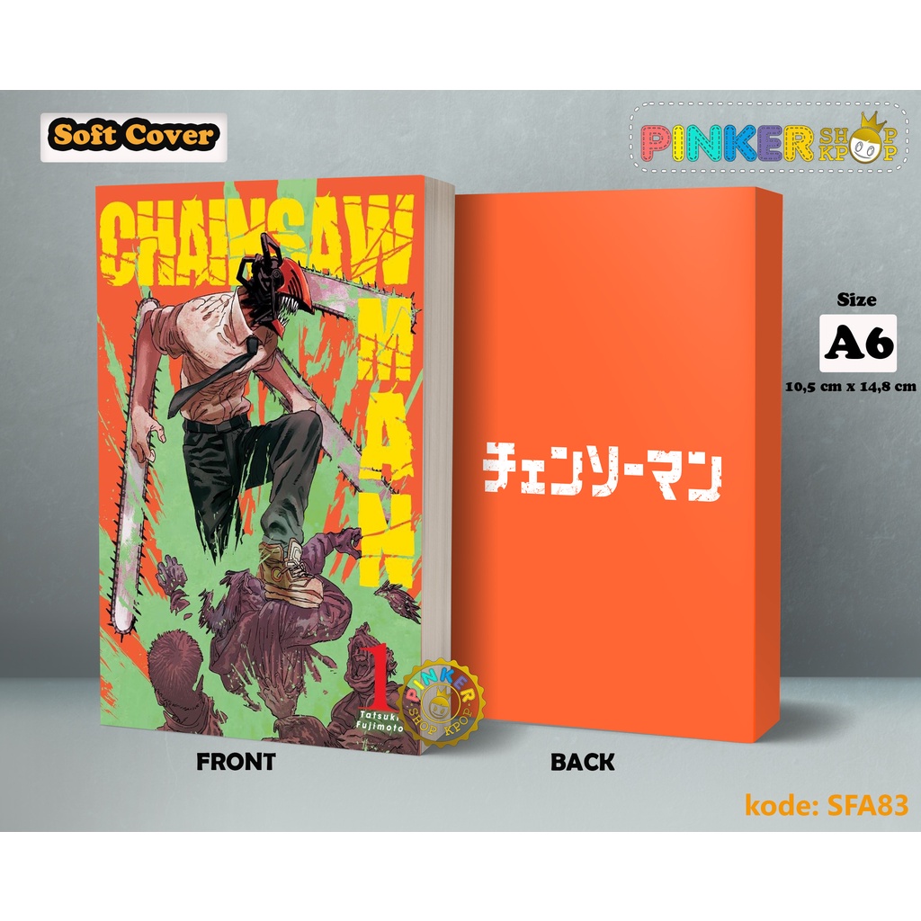 

(SFA83) Pocket Note Chainsaw Man 2 Denji Softcover