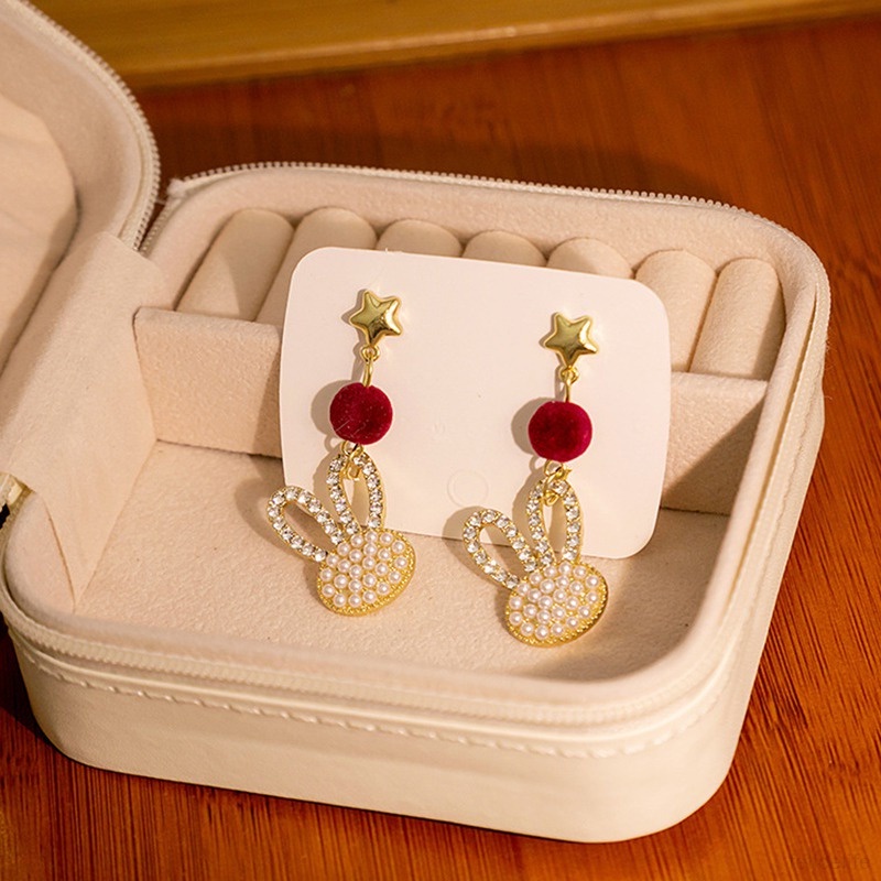 Anting Mutiara Gaya Vintage Untuk Wanita