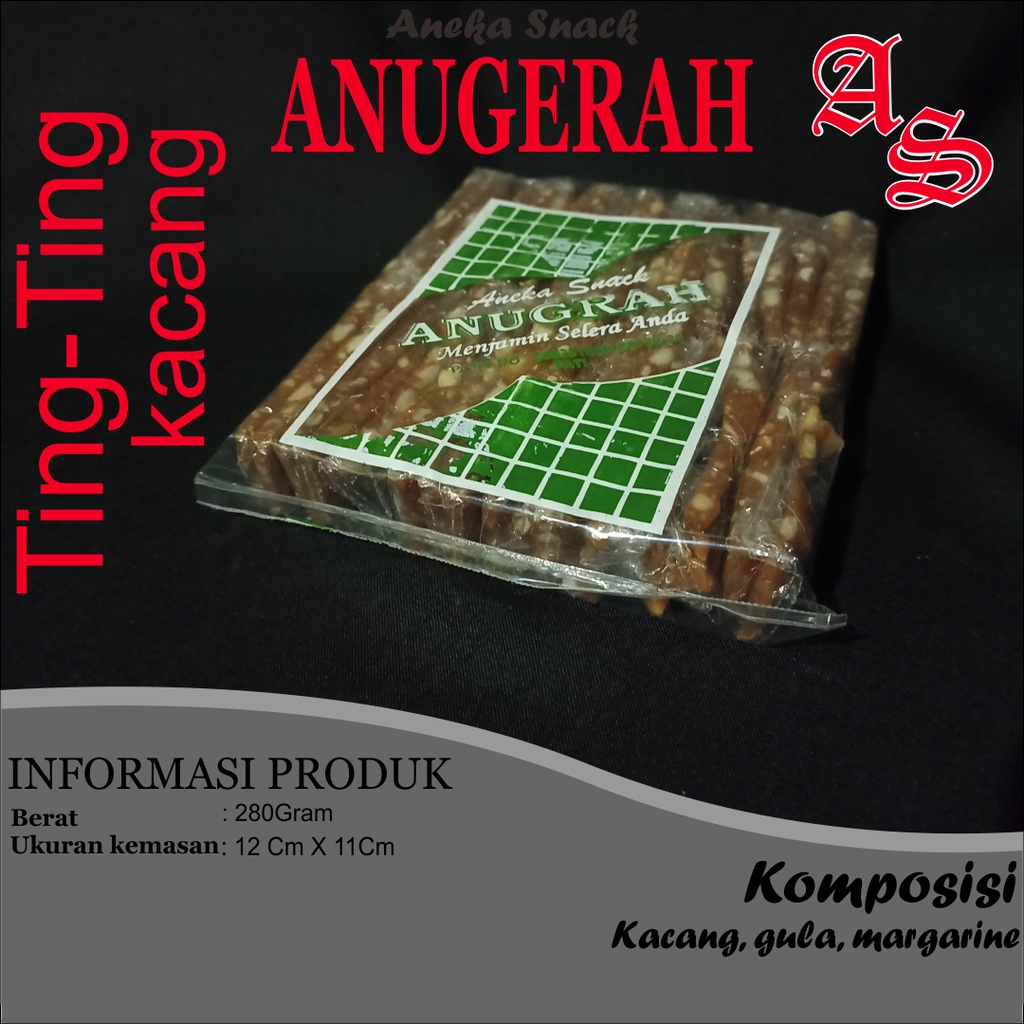 

TING TING KACANG KOTAK PLASTIK ANEKA SNACK ANUGERAH CARAMEL