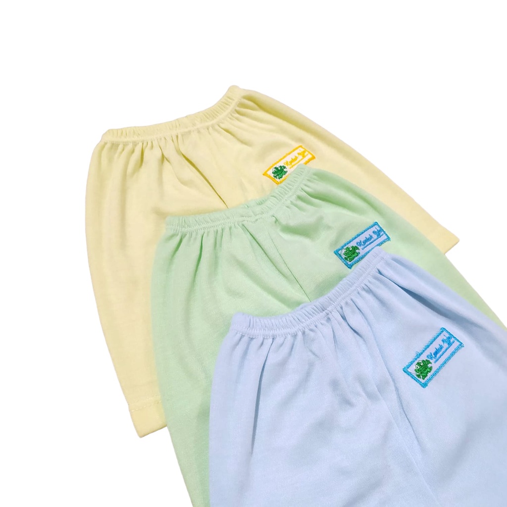 [3 pcs] Pakaian Atasan Bayi Newborn MERK KODOK IJO Model Tangan Pendek