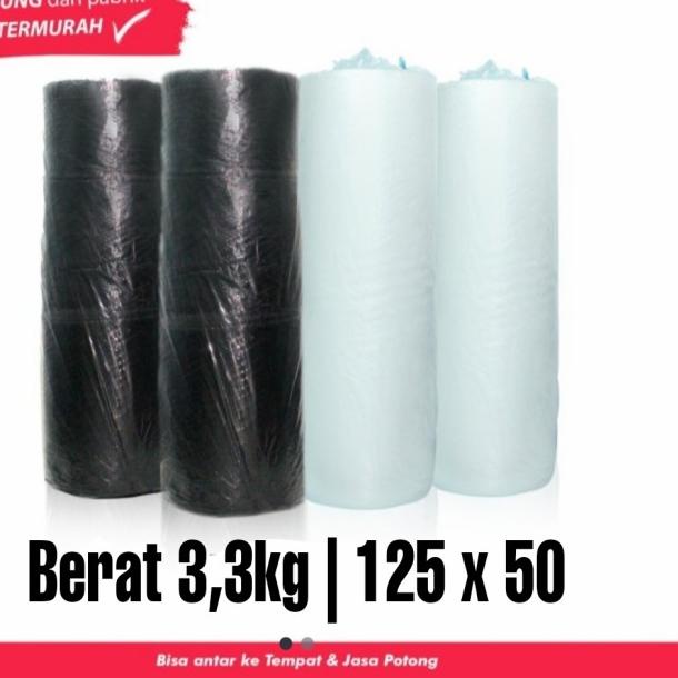 

Bubble Wrap No Brand 125 cm x 50 Meter 3,1 kg - Hitam, 2,7 kg