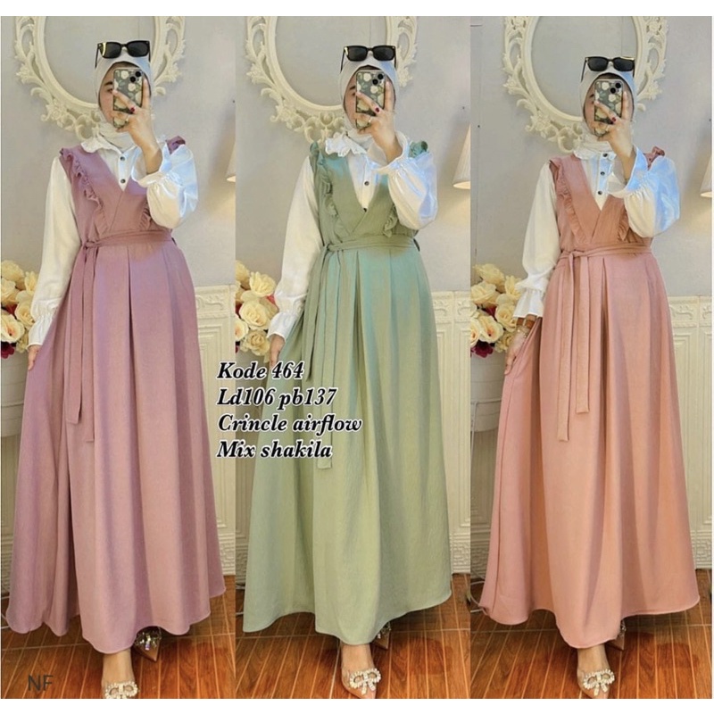 GEMPITA DRESS MAXY CRINGKEL AIRFLOW