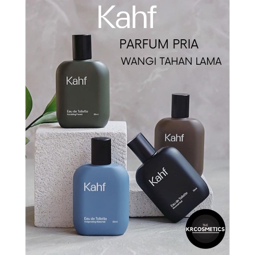 Kahf Humbling Forest &amp; Invigorating Waterfall Eau De Toilette Pack parfum pria 35 ml