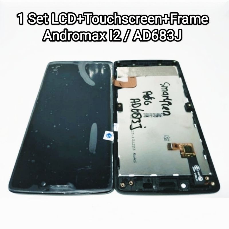 1 Set LCD+TS+Frame Smartfreen Andromax I2 / AD683J