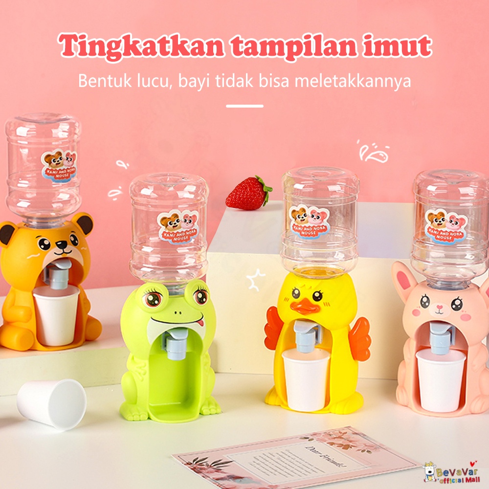 BEVAVAR Mainan Edukasi Dispenser Air Minum Anak / Dispenser Mini Mainan Anak Mini Water Dispenser