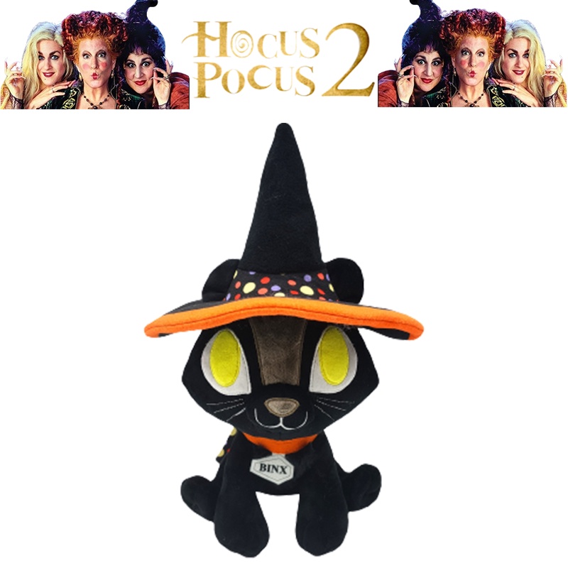 Cuddly Hocus Pocus Thackery Binx Kucing Hitam Mainan Mewah Boneka Lembut Boneka Anak Hadiah Natal