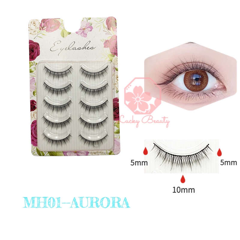 COCO MAMA Bulu Mata Palsu Eyelash Extension/ Penjepit Bulu Mata/ Lem Bulu Mata/ 3D Lembut Bulu mata Eyelashes