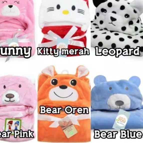 Selimut bayi Topi Carters / Selimut bayi murah / Selimut bayi lembut