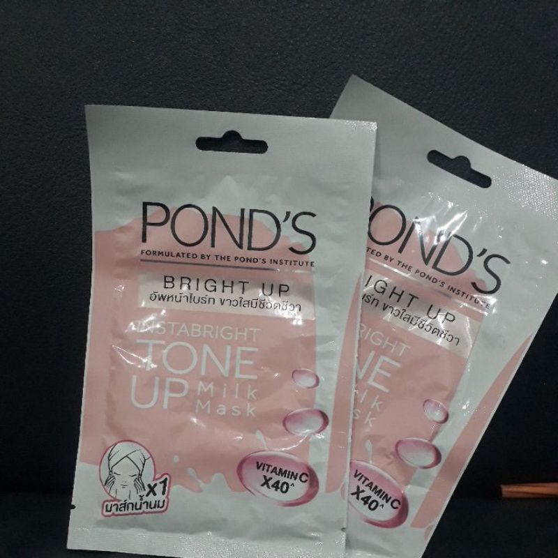 Ponds instabright tone up milk mask