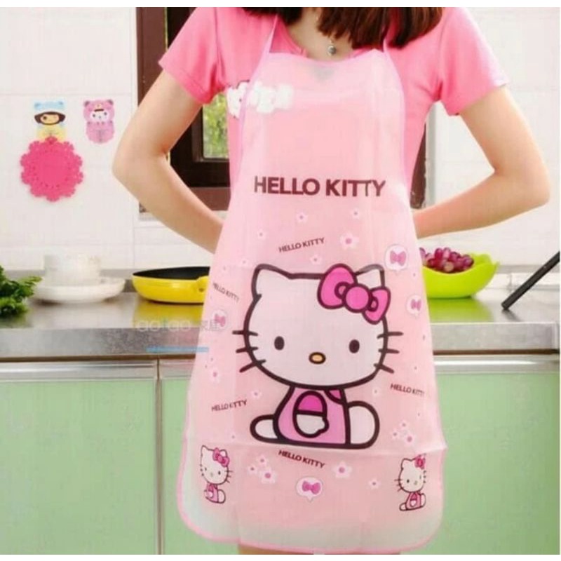 CELEMEK MASAK APRON MOTIF ANTI AIR