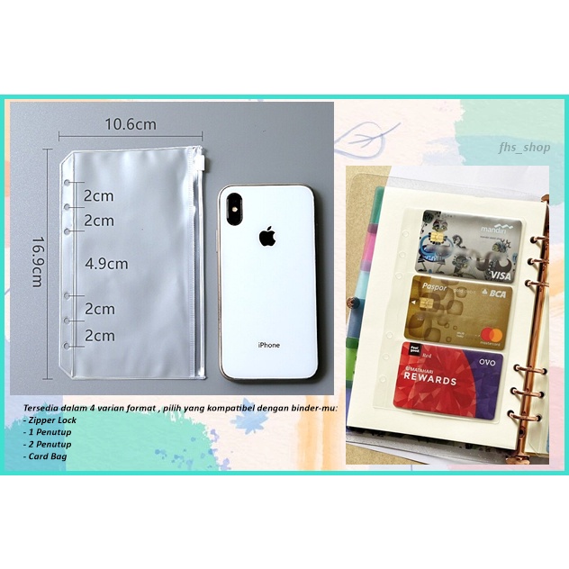 

Pouch Transparan Ziplock Binder Zipper Pouch Binder Tabungan Zipper Binder Pouch Zipper Binder A6 Binder A6 Binder Divider A6
