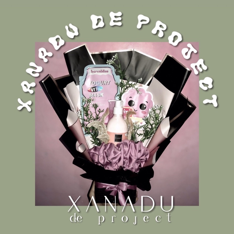 Xanadu de Project - Bouquet Skincare || Bouquet Gift || Buket scarlett || Bouquet wisuda || Hadiah W