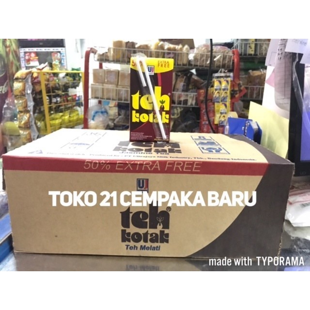 

ULTRA TEH KOTAK 1 KARTON ISI 24 PCS MELATI JASMINE DUS 200 ML MURAH