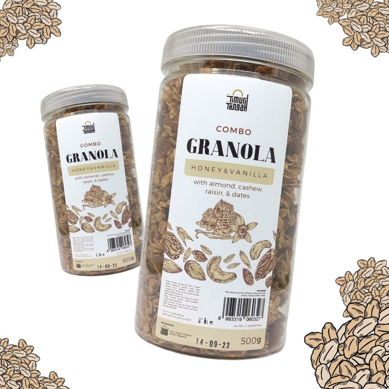 

Granola Honey & Vanilla 500gr