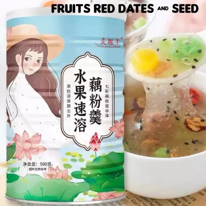 

Oufen Lotus Root Powder Bubuk Akar Teratai Makanan DIET Healthy FOOD