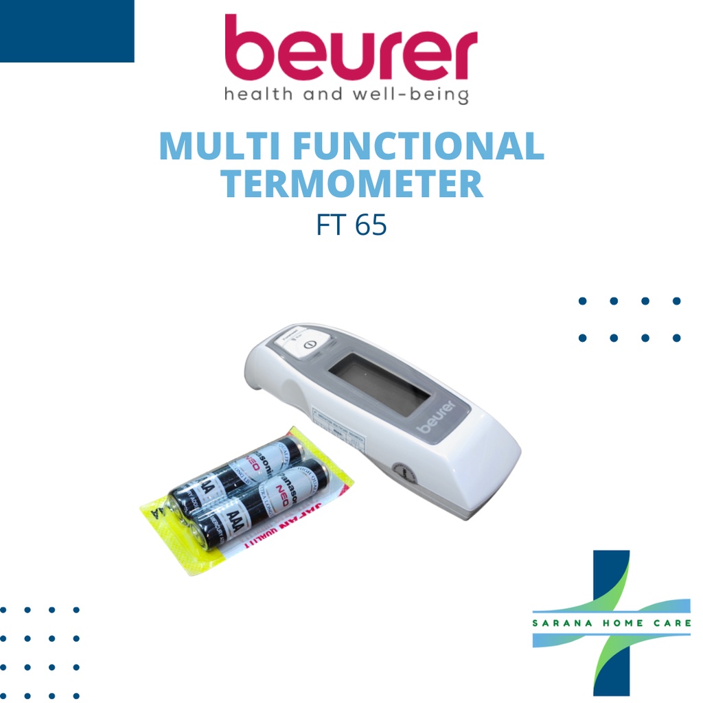 BEURER Multifunction Termometer FT 65/cek suhu badan/alat  cek suhu/infrared termometer/termometer tembak