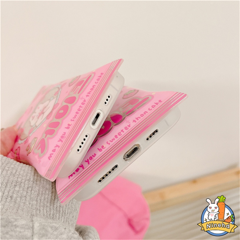 Vivo Y35 Y16 Y02s Y22 Y22s V25e V25 V23e V23 V21 V21e V20 SE Pro T1 T1x Y15A Y15s Y75 Y21 Y21s Y33s Y33T Y21T Y12s Y12A Y20 Y20s Y20i Y17 Y15 Y12 Y51 Y31 Y50 Y50iY30i Y1s Y91C Candy Glossy Rabbit Love Heart Cartoon Phone Case Silicone Shockproof Soft Case