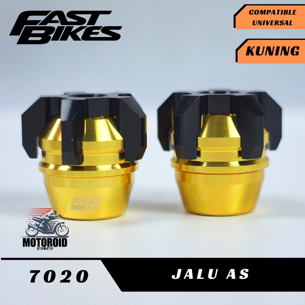 JALU AS RODA DEPAN MINI FULL CNC MODEL BINTANG PELINDUNG RODA DEPAN MATIC BEBEK UNIVERSAL