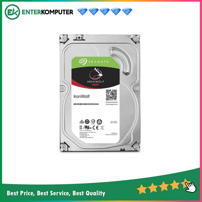 Hardisk Seagate 6TB For NAS - IronWolf Series / HDD 6TB