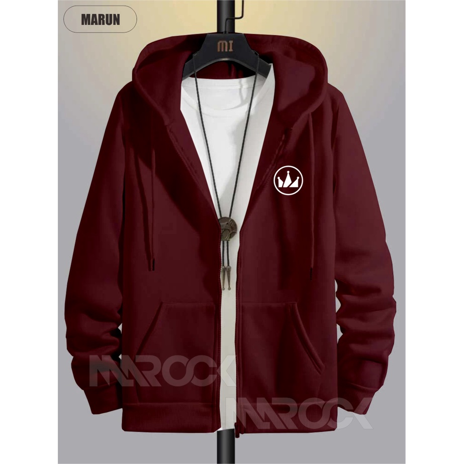 SWEATER HOODIE PRIA - Jaket Distro Zipper Resleting Pria Screamous