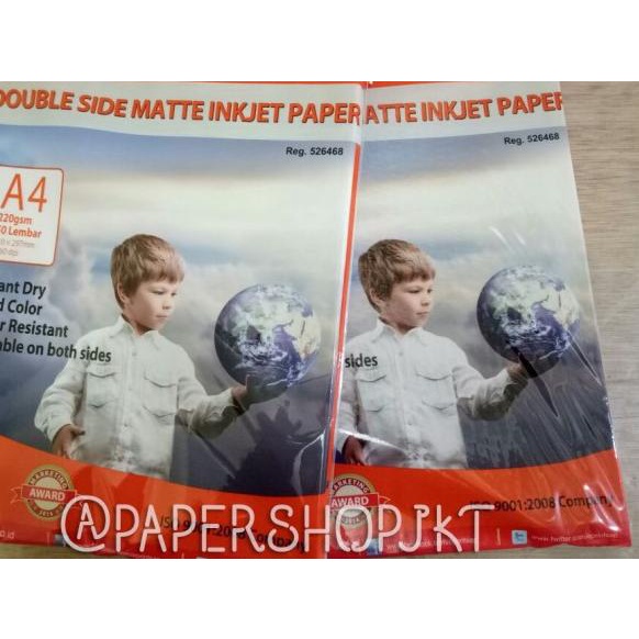 

Eprint Kertas Foto Double Side Matte Inkjet Paper A4 220gsm