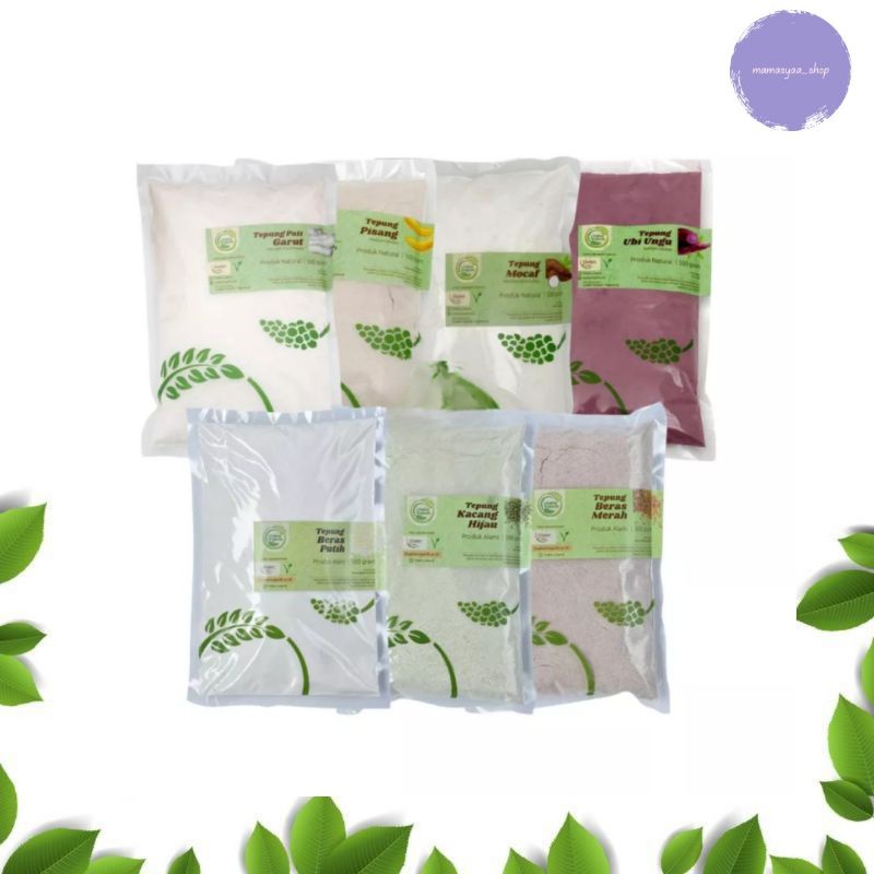 

Lingkar Organik Tepung MPASI ( tepung beras merah, tepung ubi ungu, kacang merah, kacang hijau ) 500 gram