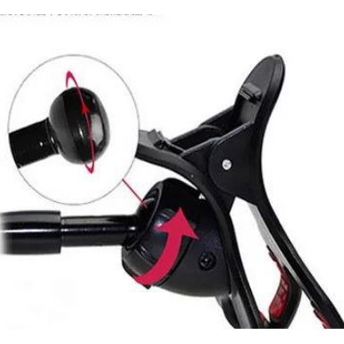 Ready Stock Soft Tube Car Holder Mobil Jepit 4 Cakar Tempel Kaca Dashboard Gps HP Flexible Universal Penyangga