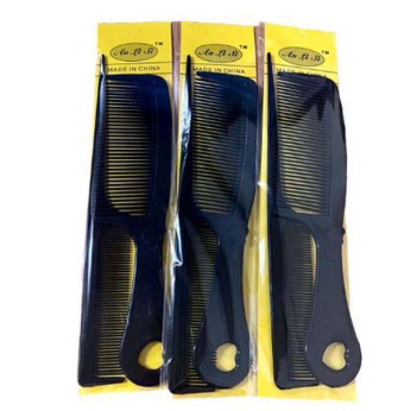 Isi 2pcs Sisir Rambut Set polos Set Warna