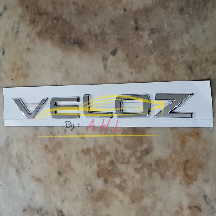 Engine Hood Emblem Veloz/ Logo Veloz/Logo Kap Mesin Toyota Veloz
