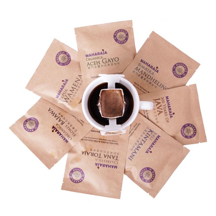 

MAHARAJA TRAVEL DRIP COFFEE 11 DRIP BAG - KOPI TANPA AMPAS