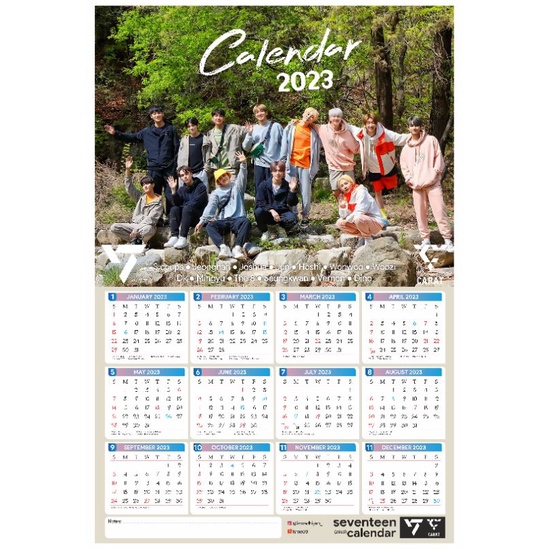 

SEVENTEEN KALENDER 2023