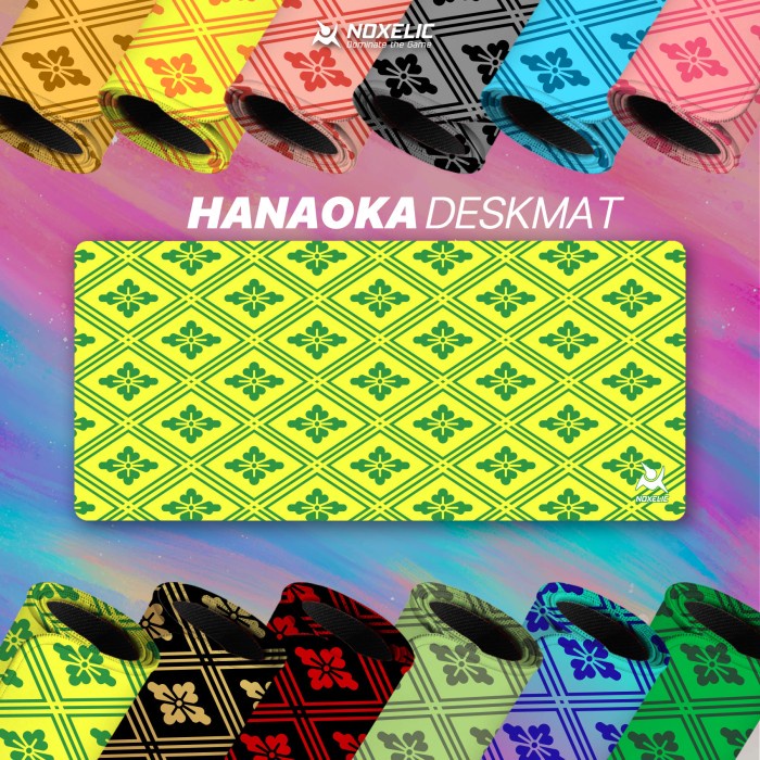 Noxelic HANAOKA Gaming Mousepad Deskmat - Desk Mat Alas Mouse Pads